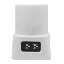 Despertador Donemore para o período letivo com controle remoto, função soneca, luz colorida, bateria de 2400mAh, fácil de configurar, ideal para