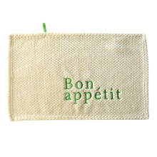 Gesichtshandtuch, 30 % reduziert, quadratisches Handtuch mit Gnobogi-Buchstabenstickerei, saugfähig, hautfreundlich, weich, zum Aufhängen