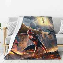 Hämähäkkimiehen fleecehuopa, erittäin pehmeä ja kodikas heittopeitto, lasten vuodevaatteet - erittäin pehmeä 60"x50"