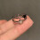 RSAMD Letter Star Opening Adjustable Ring Simple Punk Exquisite Finger Rijo-A1 1