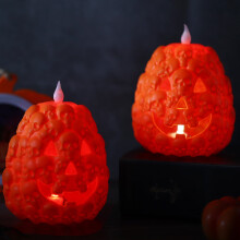 SUSUchens Halloween Kurpitsa Lyhty Paristokäyttöinen LED-valo Kurpitsa Koristeet Juhlava Tunnelma Rekvisiitta Halloween Juhla Koristeet Kurpitsa