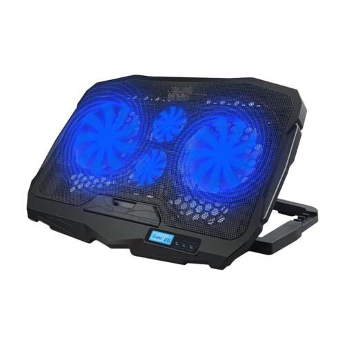 Almofada de assento com cooler para laptop de 13, 14, 15 e 16 polegadas, com controle de velocidade, ventoinha e base com suporte.