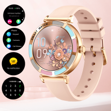 Reloj inteligente inalámbrico para mujer (modelo 2024), pantalla táctil completa, 100 modos de ejercicio, resistencia al agua IP67, podómetro,