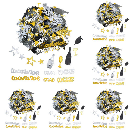 Make Memories Shine With Graduation Confetti: Your Décor *5PCS