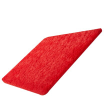 Worallymy Living Room Bedroom Rug Antiskid Soft Carpet Long Hair Yoga Floor Mat Bedside Cartpet Water Washable Red