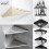 Γωνιακά ράφια μπάνιου Ellen χρυσό βουρτσισμένο νικέλιο από ανοξείδωτο ατσάλι, 2