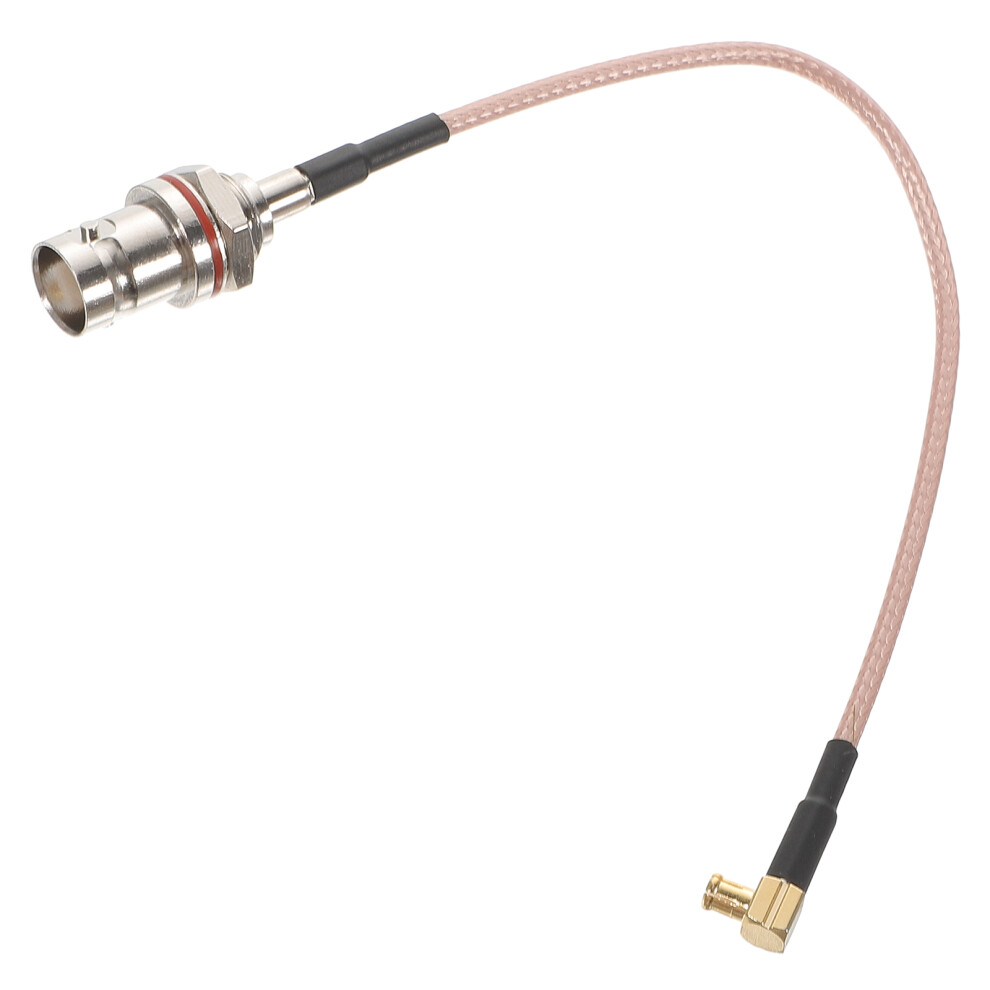 6/15Cm Bnc Female Jack To Male Plug Right Angle Adapter Rg174 Pigtail Cable 9395123109626