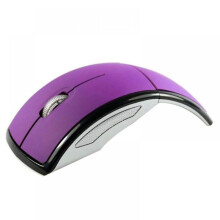 Ratón Arc - Negro. Diseño elegante y ergonómico, ultradelgado y ligero, ratón Bluetooth para PC/portátil y ordenador de sobremesa compatible con
