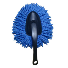 Zonh Mini panno in microfibra staccabile per la pulizia dell'auto, ideale per interni, moto e casa (blu)