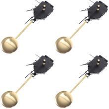 4er-Set Uhrwerk-Reparatursatz, Metall-Wandglockenspiel mit Pendel, Ersatzteile zum Selbermachen