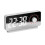 Alarm Clock Digital Electronic Alarm Clocks Visual Timer Mirror Temperature Clock with Snooze Function Desk Clock White 1