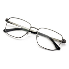 Lunettes de lecture pour homme en titane, grand format, monture optique, verres clairs, correction +2,75