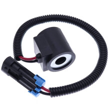 Mosiee magneetspoel compatibel met HydraForce-serie kleppen, betrouwbare magneetspoel, zwarte kleur.