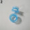 2 pezzi Tunnel per orecchie in morbido silicone, dilatatori per piercing, orecchini dilatatori 1