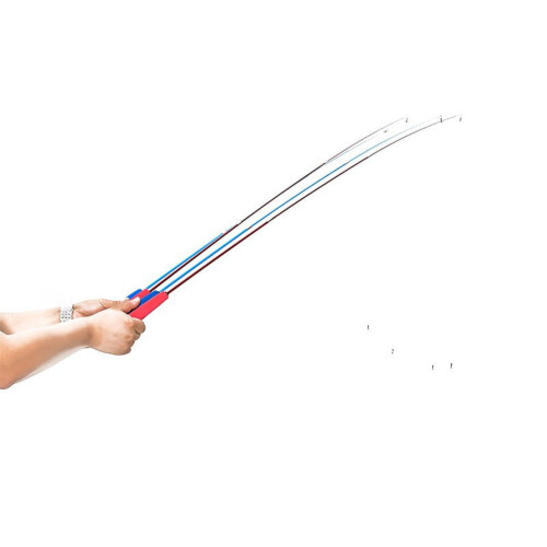 Feiona Retractable3-section Teaser Cat Interactive Toy Wand Fishing Pole Pet Toy (not Include Replacement) 1