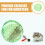 Grappige hamsterbal, gerbil-loopbal, chinchilla-oefenbal, grappig huisdier-loopbalspeelgoed. 3
