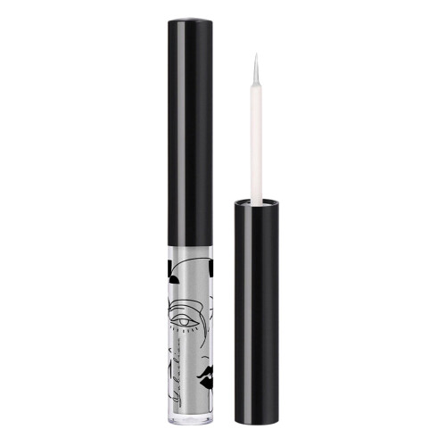 Μολύβι ματιών Huarll, Αδιάβροχο Gel Eyeliner Μακράς Διάρκειας, Περλέ 2.5ml Ασημί - Εργαλεία