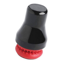 1 buc perie magnetică pentru acvariu, perie pentru perete interior de sticlă, curățitor de acvariu (negru roșu)