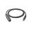 ΓΙΑ Lotus3Public Καλώδιο ήχου RCA σε βύσμα Μίκτης συνδεδεμένος με ενισχυτή ισχύος Ηχείο 1