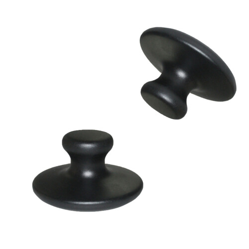 Spa-set med varma massagestenar - Basaltstenar för hemmaspa (2 st) 1