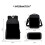 Marshmallow DJ Schulrucksack, dreiteilig -FD17- 2