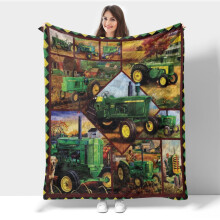 Manta de franela suave, cómoda y ligera para mujeres, hombres y niños - 76 x 102 cm (30" x 40") para cama, sofá, viajes y camping.