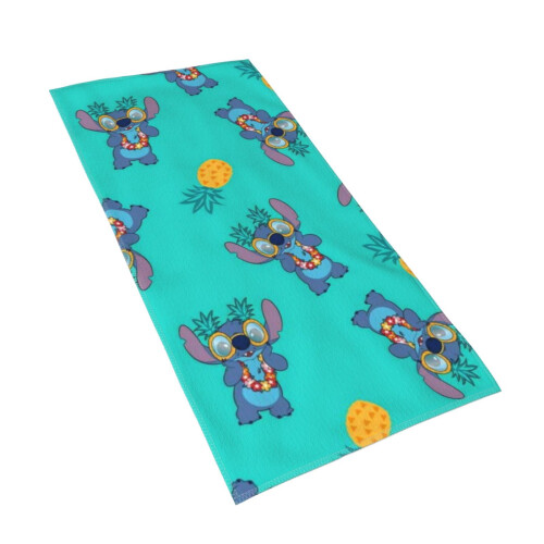 Πετσέτες χεριών Stitch για μπάνιο, πετσέτα μπάνιου/προσώπου, μαλακές, απορροφητικές 2