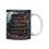 3D Bookshelf Mug, Compatible with Library Lovers, Creative Coffee Cup, Cool Gift for Readers, White Multi-Purpose Mug 1