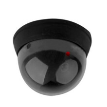 3-Pack - Fake Surveillance Camera - Dummy Camera with LED Black 3-Pack