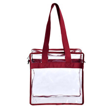 Trousse de toilette transparente en PVC lavable EQWLJWE, sac de voyage à bandoulière, sac de rangement portable, sac de sport, soldes de fin