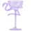 Ψηλά ποτήρια κοκτέιλ Margarita Purple Bride 1