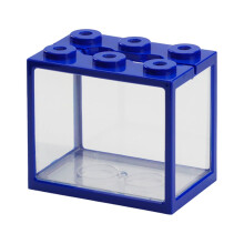 Aquarium Duixinghas Creative6 trous de ventilation, mini aquarium empilable pour salon ou bureau, décoration intérieure.