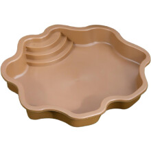 Piscina para Tartarugas - Tigela Grande para Alimentação de Répteis com Rampa para Habitat de Gecko, Cobra, Tartaruga, Lagarto e Ornamento de