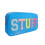 Waterdichte make-uptas van nylon (blauw) 1
