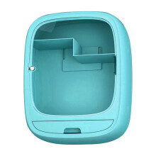 Cailmei Punch - Boîte de rangement murale pour salle de bain, bleue