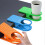 Suporte de mesa criativo com clipe para copos e mesa Eease2pcs (cor aleatória) 2