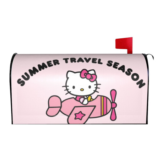 Χαριτωμένο Hello Kitty, κουτί αλληλογραφίας με κινούμενα σχέδια, κάλυμμα κουτιού 1