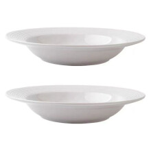 Assiettes à pâtes d'un blanc pur, compatibles avec la vaisselle des hôtels et restaurants, assiettes repas et plats, décoration de Noël pour la
