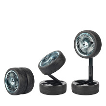 Gnobogi 2024 New Car Tire Large Size Design with Strong Wind and Light Fan Unique Summer Fan Shape on Clearance