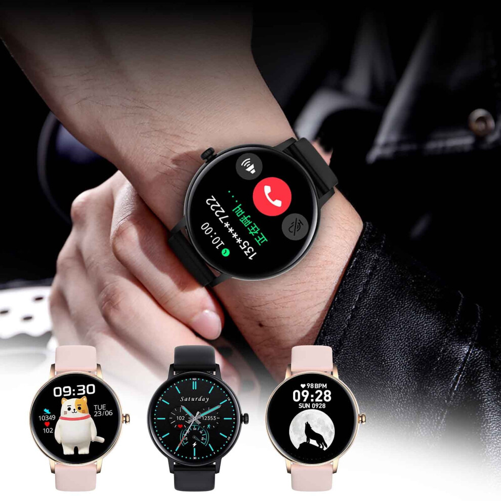 Jacenvly 2024 New Smart Watch Clearance Smart Watch Bluetooth Call Offline Payment Smart Watch Watch Batteries Silver 9395123634050