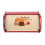 Bread Box for Kitchen Countertop, Bread Storage Container, Metal Bread Bin, Farmhouse Bread Keeper, Corner Bread Box, Red 2