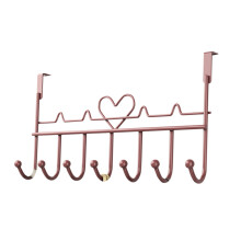 No Drill Hooks for Door, Bathroom, Bedroom - Compatible with Towels, Keys, Bags - Waterproof Storage Shelf, Extended Model