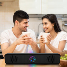 lulshou Immersive Wired Transform Your Computer Setup with Bluetooth Speaker Ideal for Desktop Laptop with High-Performance Subwoofer