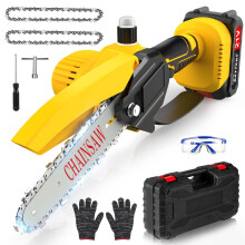 Cordless Mini Chainsaw 8 Inch Electric with Auto Oiler Fast Cutting Power for Dewalt 20V MAX