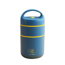 WRXMIJNHGSA Vakuum-Thermo-Lunchbox aus Edelstahl, isolierte Lunchtasche, Wärmer für Suppenbecher, Bento-Lunchbox für Kinder