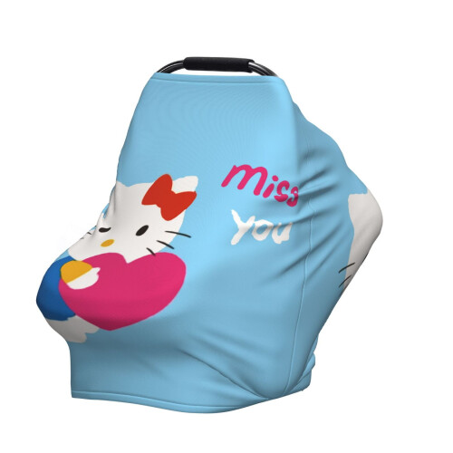 Κάλυμμα καθίσματος αυτοκινήτου Hello Kitty για αγόρια και κορίτσια - Πολλαπλών 2