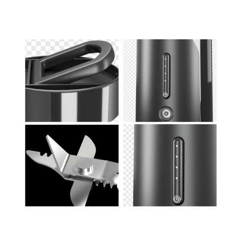 Φορητό μπλέντερ, αποχυμωτής, μπλέντερ για μιλκσέικ και smoothies, προσωπικό μπλέντερ, 1