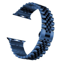 Stålarmband compatibel met Apple Watch Ultra Band 49mm, 40mm, 44mm, 38mm, 42mm, 41mm, 45mm, 46mm, voor Series 10, 9, 8, 7, 6, SE, 5, 4, iWatch