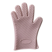 XIUH Fournitures de cuisine, Outils de cuisine Gants de cuisine courts à cinq doigts en silicone, gants de cuisson anti-brûlure et isolants