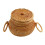 Caixa de mesa circular com estampa de vinhas de outono, decoração variada para mesa B4U2H9 4